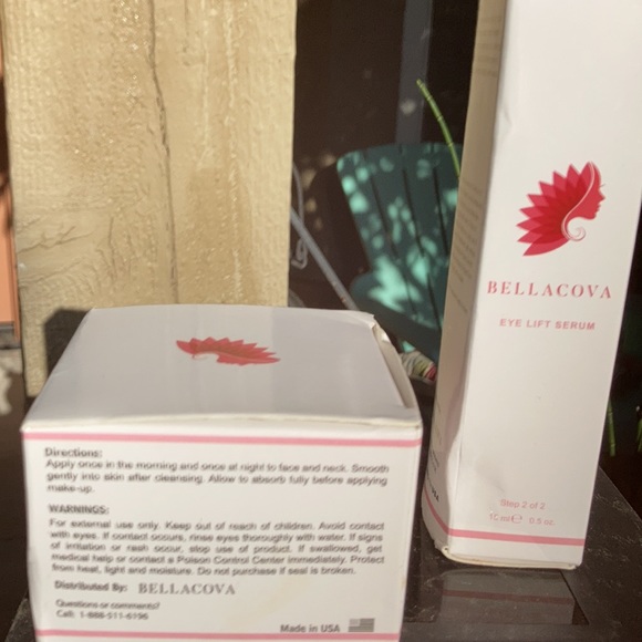 NIB Bellacova anti aging face creameye lift Serum - Picture 2 of 2